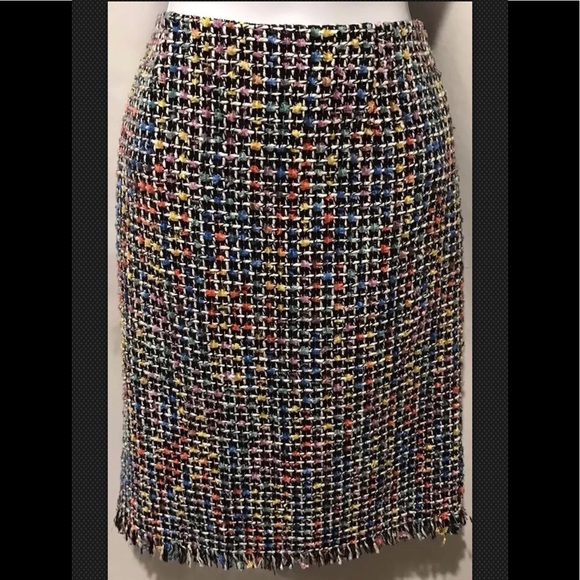 Trina Turk Dresses & Skirts - TRINA TURK Fringe Textured Colorful Pencil